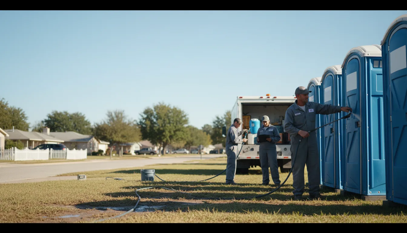 Long-Term Portable Toilet Rental in Lincoln, IL near me